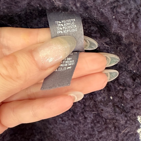 AERIE | Marshmellow Sweater in Navy Blue - Picture 5 of 9